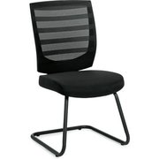 GEC Offices To Go„¢ Mesh Mid Back Guest Chair - Armless - Black OTG11923B